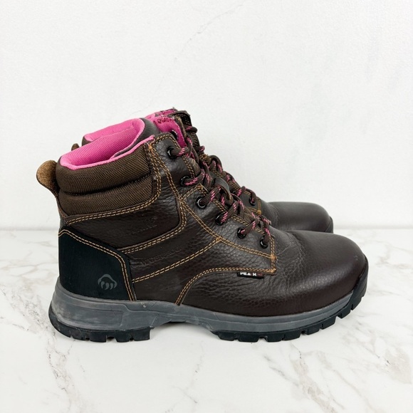 Wolverine Women's Piper Waterproof Composite Toe 6" Construction Boot Sz 10 - Picture 3 of 14